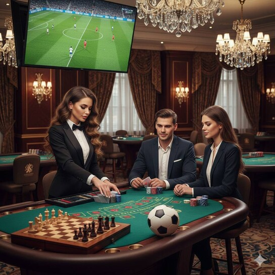 麻将占卜牌运背景